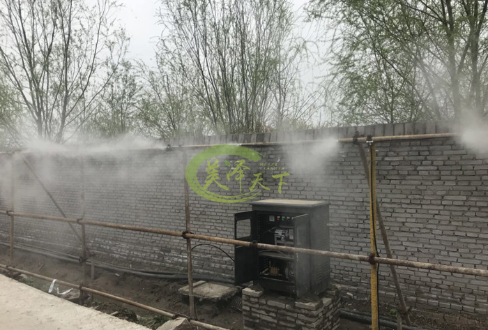 噴霧降塵